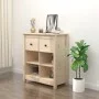 Solid pine wood sideboard 70x35x80 cm by vidaXL, Sideboards - Ref: Foro24-813764, Price: 84,74 €, Discount: %