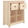 Solid pine wood sideboard 70x35x80 cm by vidaXL, Sideboards - Ref: Foro24-813764, Price: 84,74 €, Discount: %