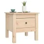 Solid pine wood side table 40x40x39 cm by vidaXL, Side tables - Ref: Foro24-813784, Price: 38,85 €, Discount: %