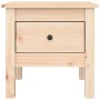 Solid pine wood side table 40x40x39 cm by vidaXL, Side tables - Ref: Foro24-813784, Price: 39,36 €, Discount: %