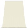 Toldo retráctil de tela y acero crema 150x150 cm