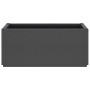 Jardinera PP gris oscuro 80x36x35 cm en Maceteros y jardineras | Comprar online en Foro24
