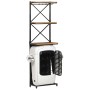 Tractor-shaped bottle rack in rough mango wood 49x31x172 cm by vidaXL, Wine racks - Ref: Foro24-320487, Price: 427,30 €, Disc...