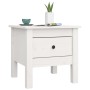 Side table 2 pcs of solid white pine wood 40x40x39 cm by vidaXL, Side tables - Ref: Foro24-813787, Price: 80,74 €, Discount: %
