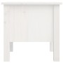 Mesa auxiliar 2 uds de madera maciza de pino blanco 40x40x39 cm de vidaXL, Mesas auxiliares - Ref: Foro24-813787, Precio: 80,...