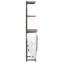 Tractor-shaped bottle rack in rough mango wood 49x31x172 cm by vidaXL, Wine racks - Ref: Foro24-320487, Price: 427,30 €, Disc...