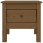 Beistelltisch aus massivem Kiefernholz honigbraun 40x40x39 cm von vidaXL, Seitentische - Ref: Foro24-813790, Preis: 25,98 €, ...