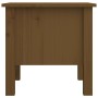 Beistelltisch aus massivem Kiefernholz honigbraun 40x40x39 cm von vidaXL, Seitentische - Ref: Foro24-813790, Preis: 25,98 €, ...