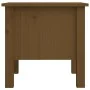 Side table 2 pcs solid pine wood honey brown 40x40x39 cm by vidaXL, Side tables - Ref: Foro24-813791, Price: 45,12 €, Discoun...