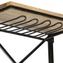 Tractor-shaped bottle rack in rough mango wood 49x31x172 cm by vidaXL, Wine racks - Ref: Foro24-320487, Price: 427,30 €, Disc...