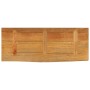 Tablero de mesa borde natural madera maciza mango 90x20x3,8 cm