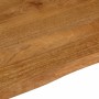 Tablero de mesa borde natural madera maciza mango 40x40x3,8 cm en Tableros para mesas | Comprar online en Foro24
