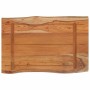 Tablero de mesa rectangular acacia borde vivo 60x40x2,5 cm en Tableros para mesas | Comprar online en Foro24