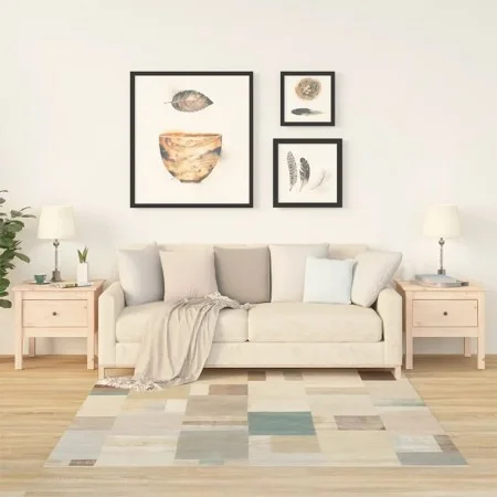 Side table 2 units of solid pine wood 50x50x49 cm by vidaXL, Side tables - Ref: Foro24-813795, Price: 62,82 €, Discount: %