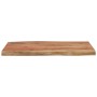 Tablero de mesa rectangular acacia borde vivo 70x40x2,5 cm en Tableros para mesas | Comprar online en Foro24