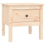 Side table 2 units of solid pine wood 50x50x49 cm by vidaXL, Side tables - Ref: Foro24-813795, Price: 63,50 €, Discount: %