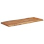 Tablero rectangular madera de acacia borde vivo 100x40x2,5 cm en Tableros para mesas | Comprar online en Foro24