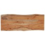 Tablero rectangular madera de acacia borde vivo 100x40x2,5 cm en Tableros para mesas | Comprar online en Foro24