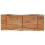 Tablero rectangular madera de acacia borde vivo 100x40x2,5 cm en Tableros para mesas | Comprar online en Foro24