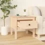 Side table 2 units of solid pine wood 50x50x49 cm by vidaXL, Side tables - Ref: Foro24-813795, Price: 62,82 €, Discount: %