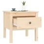 Side table 2 units of solid pine wood 50x50x49 cm by vidaXL, Side tables - Ref: Foro24-813795, Price: 62,82 €, Discount: %