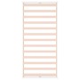 White solid wood single bed frame 75x190 cm by vidaXL, Beds and slatted bases - Ref: Foro24-820822, Price: 96,95 €, Discount: %