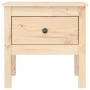 Side table 2 units of solid pine wood 50x50x49 cm by vidaXL, Side tables - Ref: Foro24-813795, Price: 62,82 €, Discount: %