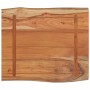 Tablero rectangular madera de acacia borde vivo 70x60x2,5 cm en Tableros para mesas | Comprar online en Foro24