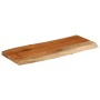 Tablero rectangular madera de acacia borde vivo 80x40x3,8 cm en Tableros para mesas | Comprar online en Foro24