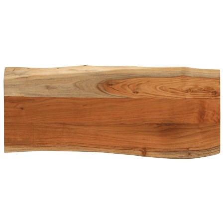 Tablero rectangular madera de acacia borde vivo 100x40x3,8 cm en Tableros para mesas | Comprar online en Foro24