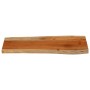 Tablero rectangular madera de acacia borde vivo 100x40x3,8 cm en Tableros para mesas | Comprar online en Foro24