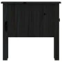 Solid black pine wood side table 50x50x49 cm by vidaXL, Side tables - Ref: Foro24-813802, Price: 39,65 €, Discount: %
