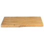 Tablero de mesa borde natural madera maciza mango 50x40x3,8 cm en Tableros para mesas | Comprar online en Foro24