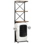 Tractor-shaped bottle rack in rough mango wood 49x31x172 cm by vidaXL, Wine racks - Ref: Foro24-320487, Price: 427,30 €, Disc...