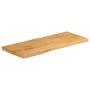 Tablero de mesa borde natural madera maciza mango 100x40x3,8 cm en Tableros para mesas | Comprar online en Foro24