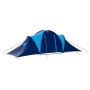 Dunkelblaues und blaues Stoffzelt für 9 Personen von vidaXL, Zelte - Ref: Foro24-90411, Preis: 154,69 €, Rabatt: %