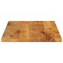 Tablero de mesa rectangular madera maciza mango 120x50x2,5 cm