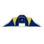 Tent for 9 people blue and yellow fabric by vidaXL, tents - Ref: Foro24-90413, Price: 170,40 €, Discount: %
