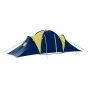 Tent for 9 people blue and yellow fabric by vidaXL, tents - Ref: Foro24-90413, Price: 167,62 €, Discount: %