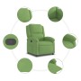 Sillón reclinable de terciopelo verde claro