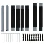 Zelt für 9 Personen aus blauem und gelbem Stoff von vidaXL, Zelte - Ref: Foro24-90413, Preis: 167,52 €, Rabatt: %
