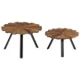 Couchtische 2 Einheiten recyceltes Massivholz von vidaXL, Couchtisch - Ref: Foro24-247933, Preis: 130,98 €, Rabatt: %