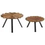Coffee tables 2 units recycled solid wood by vidaXL, Coffee table - Ref: Foro24-247933, Price: 130,98 €, Discount: %