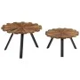 Coffee tables 2 units recycled solid wood by vidaXL, Coffee table - Ref: Foro24-247933, Price: 130,98 €, Discount: %