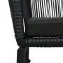 Garden chairs 2 units black synthetic rattan by vidaXL, Garden chairs - Ref: Foro24-48135, Price: 169,56 €, Discount: %