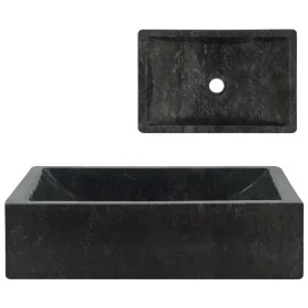 Black marble sink with gloss 45x30x12 cm by vidaXL, Sinks - Ref: Foro24-142772, Price: 120,38 €, Discount: %
