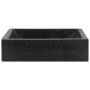 Schwarzes Marmorwaschbecken mit Glanz 45x30x12 cm von vidaXL, Sinkt - Ref: Foro24-142772, Preis: 124,52 €, Rabatt: %
