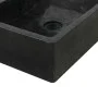 Lavabo de mármol negro con brillo 45x30x12 cm de vidaXL, Lavabos - Ref: Foro24-142772, Precio: 123,71 €, Descuento: %