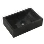 Lavabo de mármol negro con brillo 45x30x12 cm de vidaXL, Lavabos - Ref: Foro24-142772, Precio: 123,71 €, Descuento: %