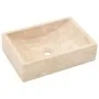 Cream marble sink with gloss 45x30x12 cm by vidaXL, Sinks - Ref: Foro24-142773, Price: 144,27 €, Discount: %